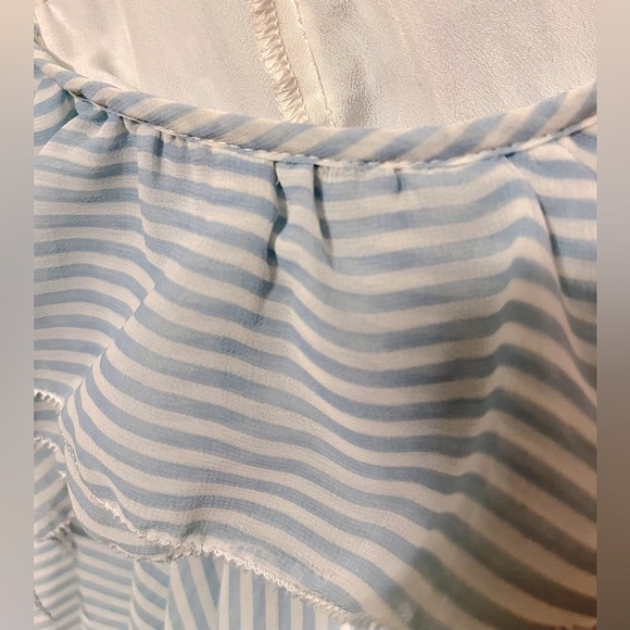 NWT Guess blue and white striped dress - Picture 10 of 10